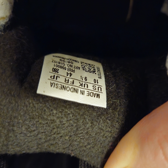 RARE Adidas Samba x Madsaki Japan 2009 Leather Snakeskin Sneakers Size 10 - Picture 9 of 10